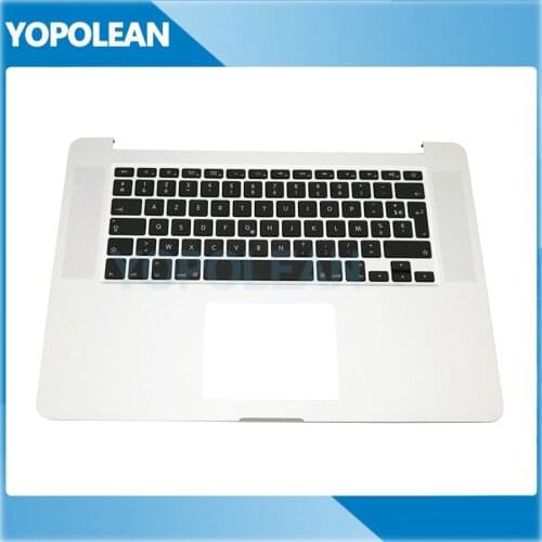 Wholesale AZERTY Topcase For MacBook Pro 15" Retina A1398 Palmrest Top case with French Fr keyboard year 2015