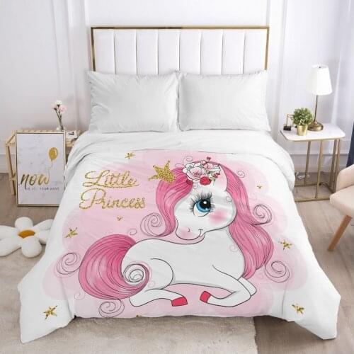 Cartoon Childrens Duvet cover Quilt/Blanket/Comfortable Case Bedding for kids baby boy girls 140x200 for Home Car Red foot