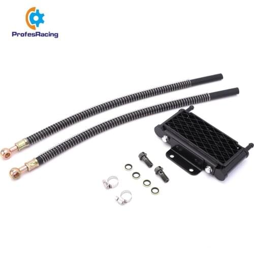 Motor Oil Cooling Cooler Radiator for 50 70 90 110 125 Horizontal Engine Chinese Dirt Pit Monkey Bike ATV Motorcycle KAYO APOLLO