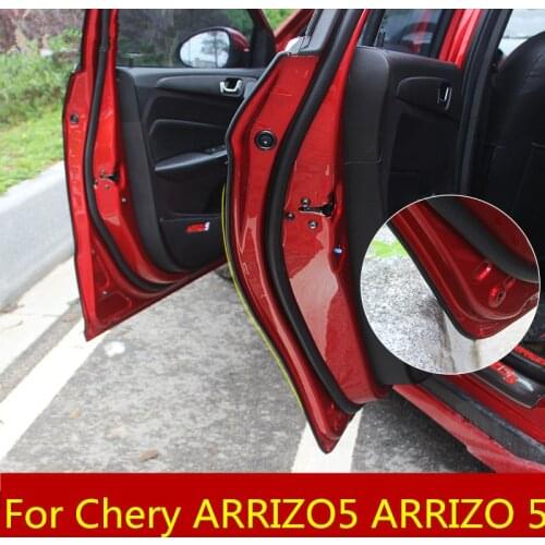 Car Rubber Seal Sound Insulation Weatherstrip Edge Trim Noise Insulation Car Door Sealing Strip For Chery ARRIZO5 ARRIZO 5