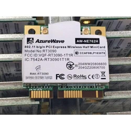 SSEA New Wirelesss card for for AzureWave AW-NE762H Ralink RT3090 Half Mini PCI-E Card 802.11 b/g/n 150Mbps