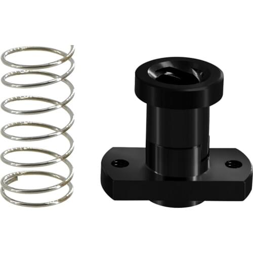 3D Printer Z Axis Trapezoid Motor Screw Nuts T8 Nut POM Nut Lead 8mm Pitch 2mm For Creality CR10 CR-10S Ender-3 Lead Screw