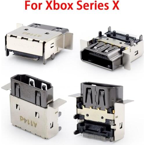5pcs For Xbox Series SX HDMI-compatible Port Socket Interface for Microsoft XBOX Series X S HDMI-compatible Port Connector Jack