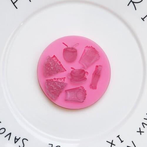 Cola Silicone Mold Fondant Mold Cake Decoration XGY-216
