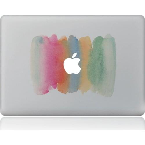 Color stitching Vinyl Decal Laptop Sticker for macbook Pro Air 13 inch Cartoon laptop Skin shell for mac book