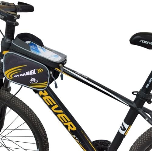 CYCABEL MTB Bicycle Bag Front Touch Screen Mobile Phone Bag MTB Road Mountain Bike Top Tube Bag Cycling pack Cycling Accessories