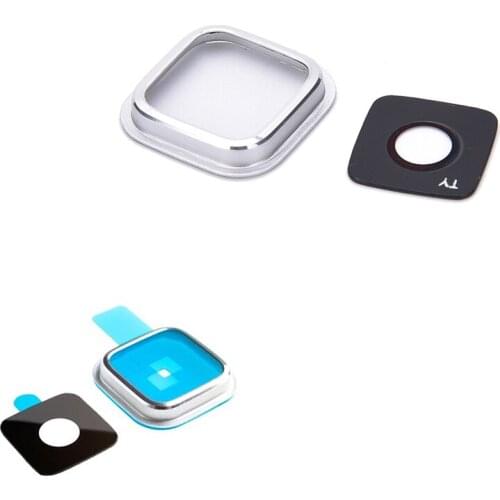 For Samsung Galaxy S5 i9600 G900 G9005 Camera Glass Lens Ring Cover Replacement
