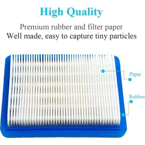 5 Pack 491588s Air Filter, Compatible for Briggs and Stratton 491588, Toro 20332, Craftsman 3364, Premium Lawn Mower