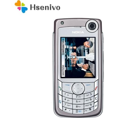 Nokia 6680 Refurbished-Original Unlocked Nokia 6680 Mobile Phone 2.2 inch 2G/3G With Bluetooth cellphone Free Shipping