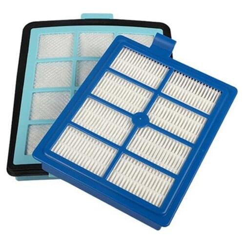 New 1pc Intake vents HEPA Filter+1 pc Exhaust vents filter for philips FC8766 FC8767 FC8760 FC8764 vacuum cleaner parts