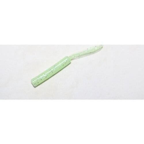 BassLegend - Fishing Bottom Rock Lure Soft Tiny Worm For Sea Bass Pike Trout Swimbait 50mm/0.5g