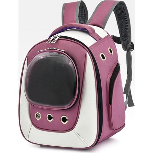Pet Cat Backpack Carrier Dogs Carrying Handbag Outdoor Travel carrying for Pet Products Space Capsule Bubble Breathable Bags