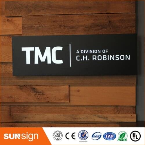 Custom made new style advertising led shop name board 3d lighting