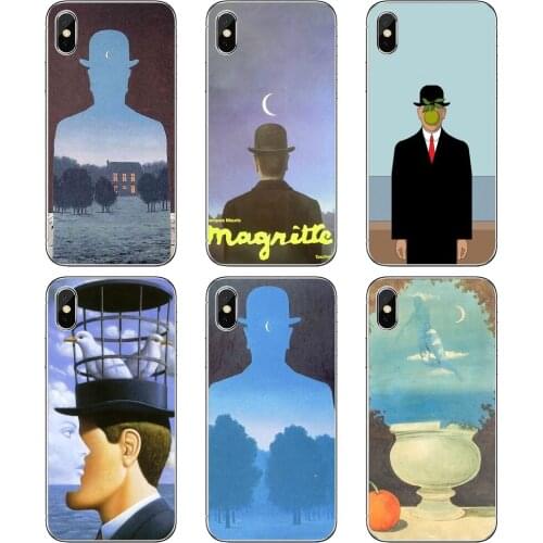 Silicone Bag Case Rene-Magritte For Samsung Galaxy A9 A8 Star Lite A3 A5 A7 A6 Plus 2018 2015 2016 2017