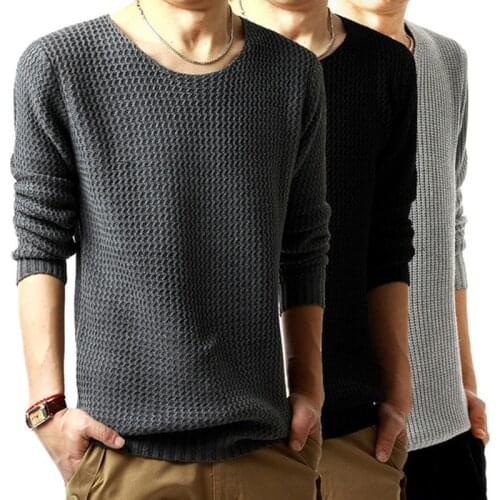 Mens Sweaters 2021 Fashion Brand Clothing High Quality Pullover Men Sweater Casual Jersey O Neck Knitted Sweaters Tops Coat