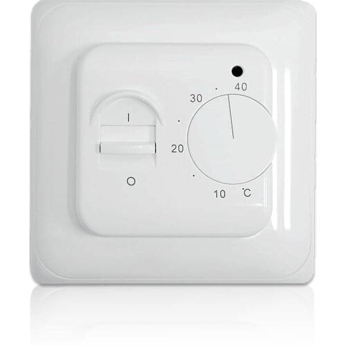 16A Mechanical Thermostat For Electric Underfloor Heating Home Warming Temperature Controller With Sensor