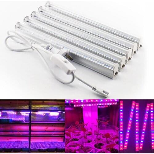 1/5pcs Led plant Grow Light T5 Tube red blue vegetable growing for Flower Plants Hydro indoor greenhouse growbox tent planter