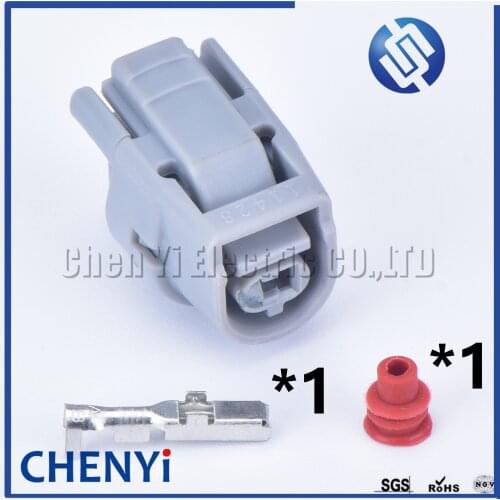 1 set 1Pin 2.2mm female car waterproof Auto Temperature Sensor Connector 6189-0445 For Toyotas 2JZ 90980-11428