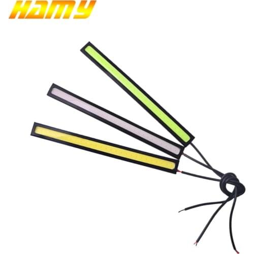 1x Car LED Turn Signal Bulb COB DRL Daytime Running Light Auto Panel Bar Trunk Fog Lamp 12V Motorcycle Styling Lamp Blue White