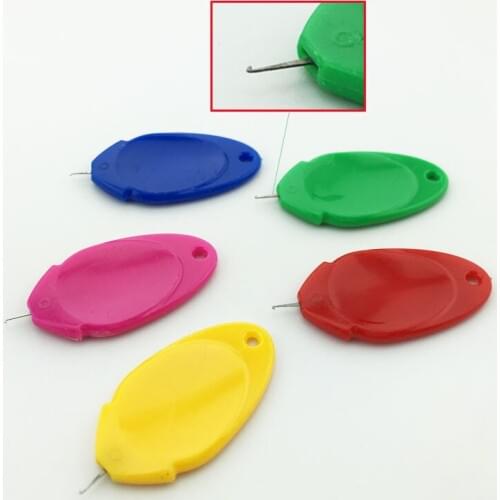 DONYAMY 10Pcs Sewing Needle Threader Thread Elderly Use Guide Tools Needle Threader