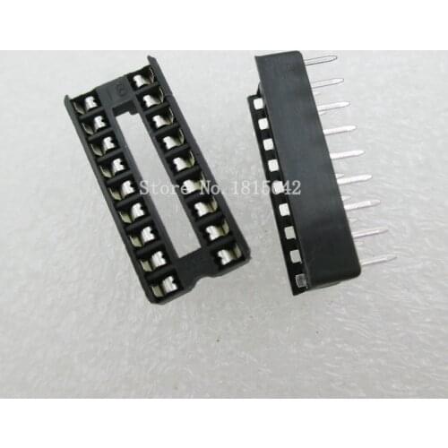20PCS/LOT 18 Pin DIP SIP IC Sockets Adaptor Solder Type Narrow ic socket