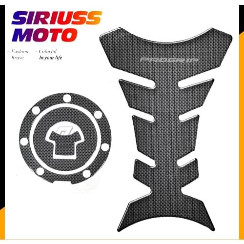 3D Carbon-look Mototcycle Gas Tank Sticker Fuel Cap Cover Case for HONDA CBR RVF VFR CB400 CB1300 1000RR