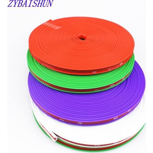 8 M Car Motorcycle Wheel Hub Tire Sticker Car Decorative Ribbon Wheel / Rim Protection Care Car Accessories Car Covers Styling
