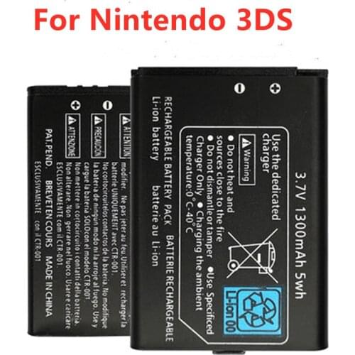 Batmax 2pcS CTR-003 Replacement battery pack 1300mAh For Nintendo Switch Pro Wireless Controller 3DS
