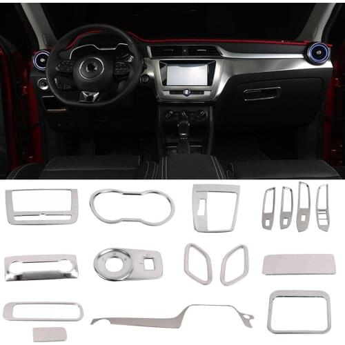 Car Interior Accessories For MG ZS window button switch cover air outlet car center console frame gear shift Navigation panel