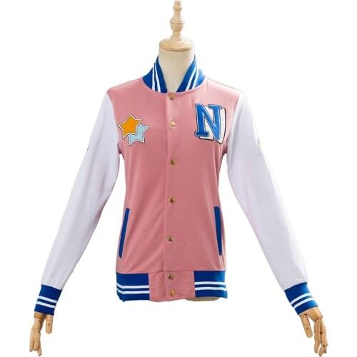 Anime Free Iwatobi Swim Club Nagisa Hazuki Nagisa Cosplay Costume Baseball Uniform Jacket Sweatshirt Men Women Casual Coat