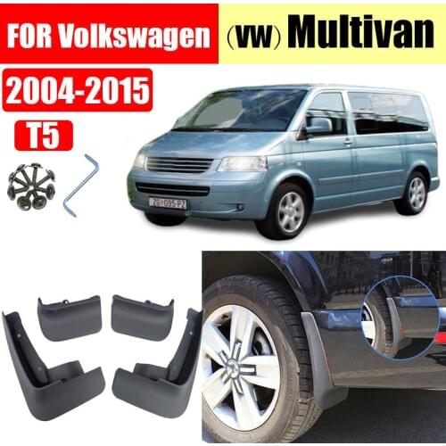 Mud flaps for VW Multivan T5 Mudflap splash Guard Fenders Multivan Mudguards Fender car accessories Front Rear 4 pcs 2004-2015