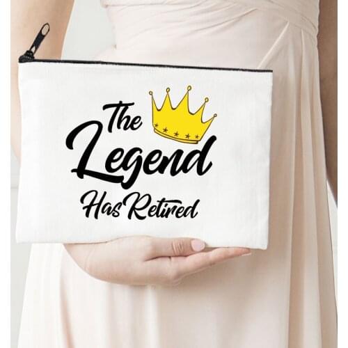 Queen Print Cosmetic Makeup Bag Canvas Organizer Zipper Pouch Love Mom Gift Casual Travel Portable Storage Cute Purses