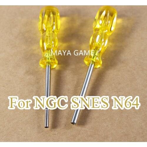 Hot Professional Demolition Security 3.8mm/4.5mm Screw Driver Screwdriver Bit Repair Tool For NGC/SFC/N64/SEGA Screwdriver Bit