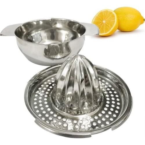 Stainless Steel Mini Lemon Juicer Handhold Orange Lemon Juice Maker Manual Squeezer Juicer Kitchen Tools