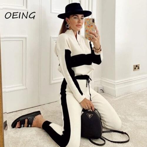 Autumn Workout Sport Sweat Suits Women 2 Piece Sets Outfits Exercise Clothing Patchwork Long Sleeve Hoodie Tracksuit