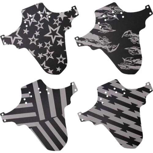 Bike Fender Reflective Bicycle Mudguard Cycling Accessories Suitable for Front Fork and Rear Wheels MTB part