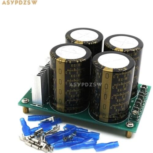 HPO Audio amplifier power supply board 30A Nichicon Type II 10000uF 50V X4 Diode Rectifier Filter