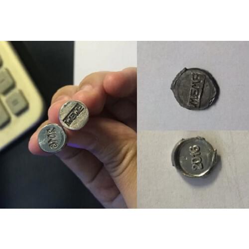 Lead seal plier Sealed beans Carve words mold for Anti-theft Seal Water Meter Electric meter