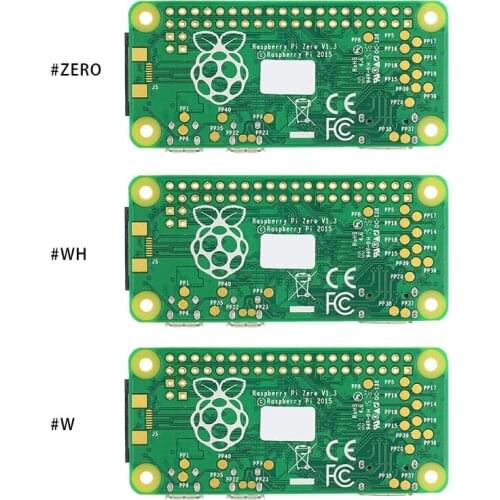Durable Pi Zero Wh Zero W Board MicroSD Card Video Audio 1080P HDVideo Output Highest Runnable 1GHz Useful Accessories