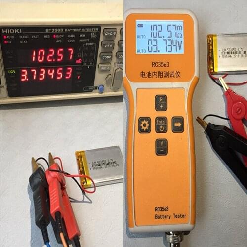 RC3563 Battery Internal Resistance Tester Internal Resistance Tester High Precision Lead Lithium Nickel Chrome Battery Test