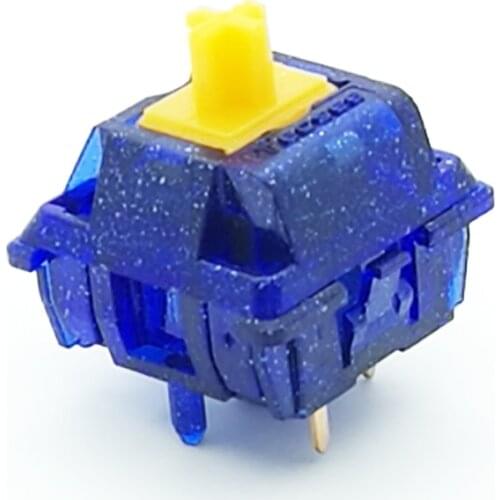 Tecsee New Sapphire Switches Mix PC Ruby Tactile Linear Switches POM Stem 63.5g Spring for Mechanical Gaming With 5Pins