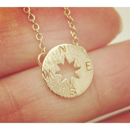 30PCS Simple Small Compass Bracelet Find your true north and south Direction Bracelet Coin Disc Circle Disk Bracelets