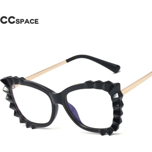 48228 Cat Eye Anti-blue Light Plastic Titanium Glasses Frames Square Ultralight Men Women Optical Fashion Computer EyeGlasses