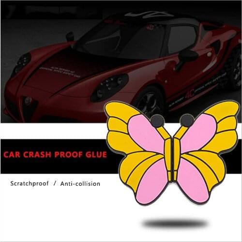 Car Door Anti-Collision Protection Strips Rubber Sticker Car Styling For BMW Skoda octavia a7 a5 fabia yeti rapia rapid superb