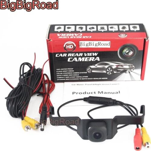 BigBigRoad Car Front View Logo Camera Cam Night Vision For Toyota RAV4 Rav 4 XA50 2019 2020 2021