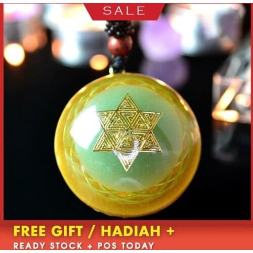 Elite Orgonite Energy Crystal Pendant Resin Crafts Lover Pendant Necklace Radiation Prevention Men Women Love Career Jewelry