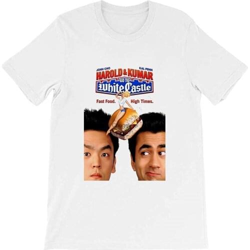 Harold and Kumar go to The White Castle Movie Film Comedy Drama Art Cinema Graphic Gift for Men Women Girls Unisex T-Shirt(1)