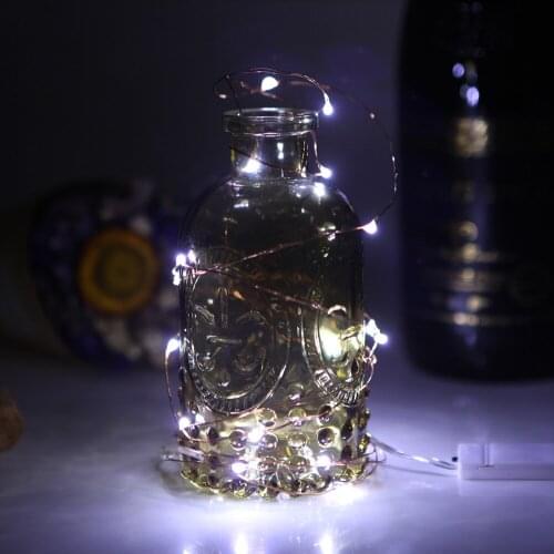 20pcs/lot 16.4 Ft 50 Led Fairy Lights Battery Operated Indoor Outdoor String Light for Bedroom Wedding Dorm Decoration 9 Colors