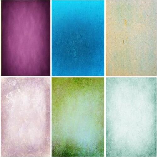 Gradient Solid Color Vintage Background Wedding Baby Shower Newborn Portrait Photography Backdrops For Photo Studio 21412FXX-08