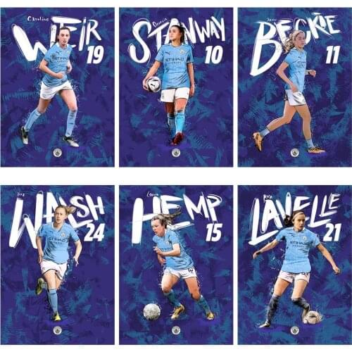 Canvas Painting Keira Walsh Posters and Prints Wall Art Picture for Living Room Decor No Frame